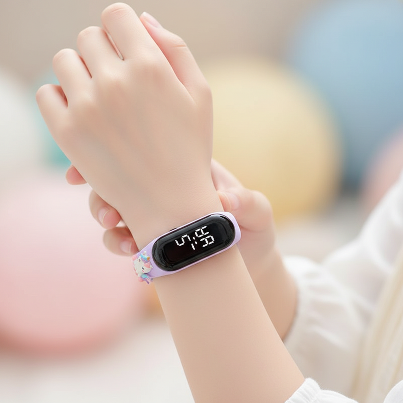 unicorn sitting watch - in-use