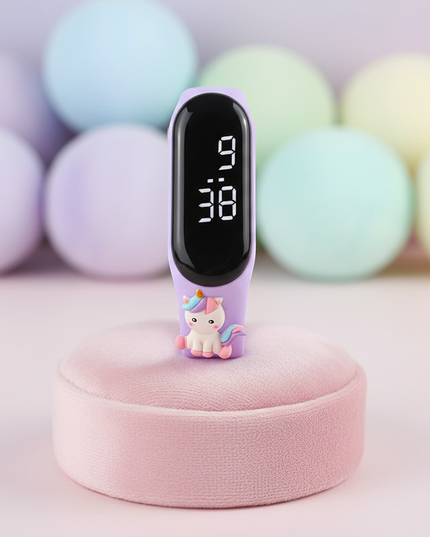 unicorn sitting watch - lifestyle