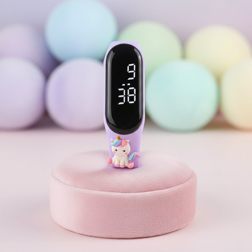 unicorn sitting watch - lifestyle