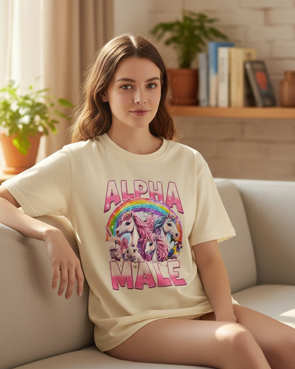 unicorn sleep shirt - lifestyle