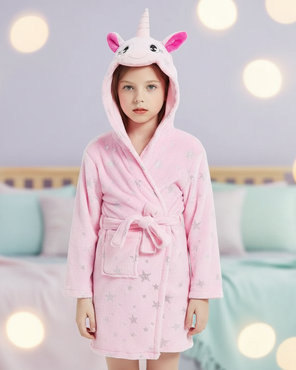 unicorn sleepover robe - lifestyle