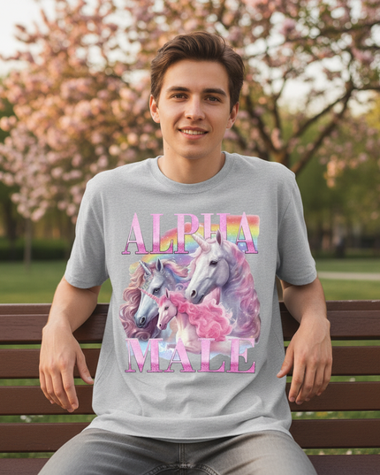 unicorn softball shirt - lifestyle