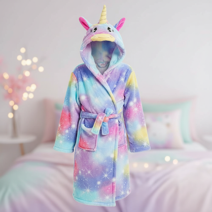 unicorn spa robe - lifestyle