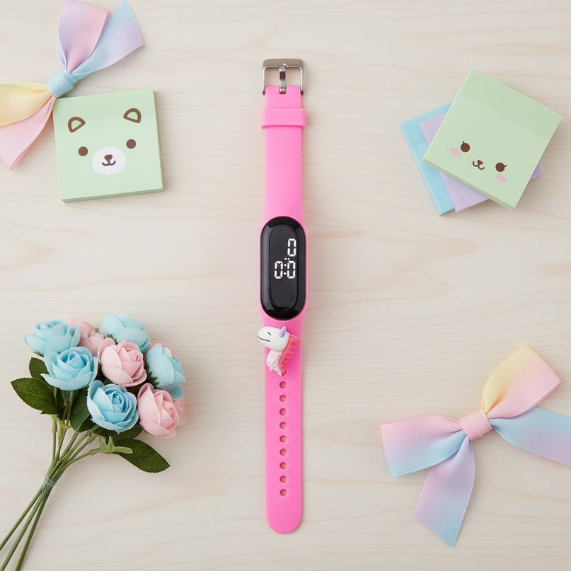 unicorn spike watch - flat-lay
