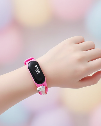 unicorn spike watch - in-use