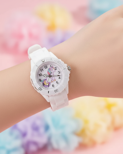 unicorn spinner watch - in-use
