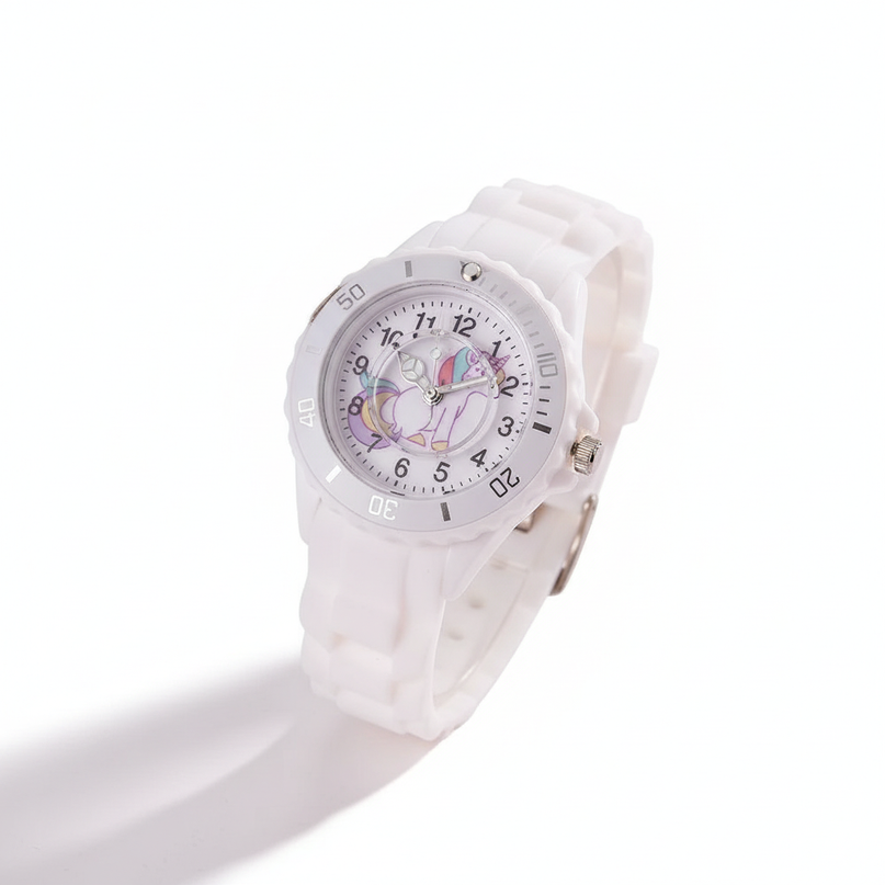 unicorn spinner watch - white-bg
