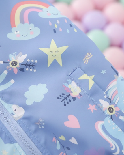 unicorn spring jacket - detail