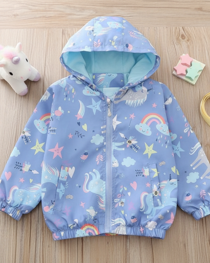 unicorn spring jacket - flat-lay