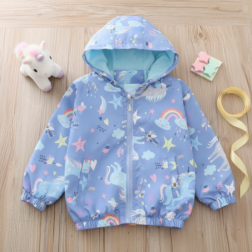 unicorn spring jacket - flat-lay