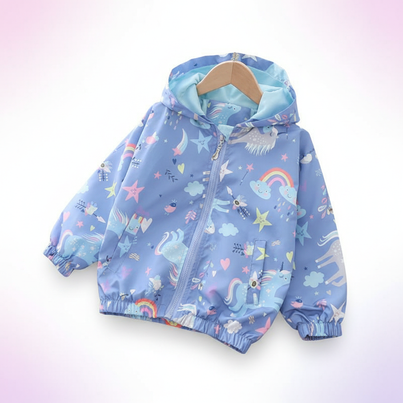 unicorn spring jacket - white-bg