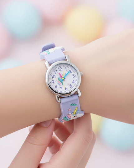 unicorn spring watch - in-use