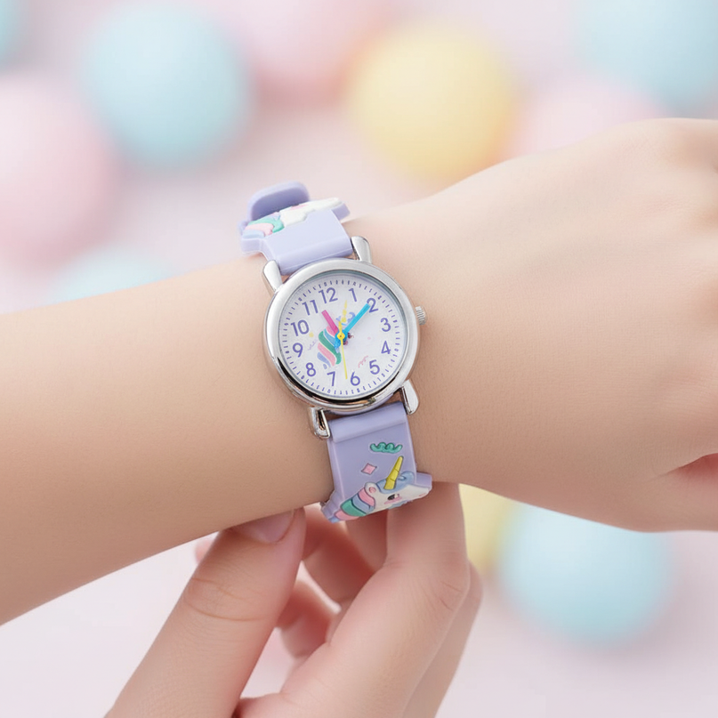 unicorn spring watch - in-use