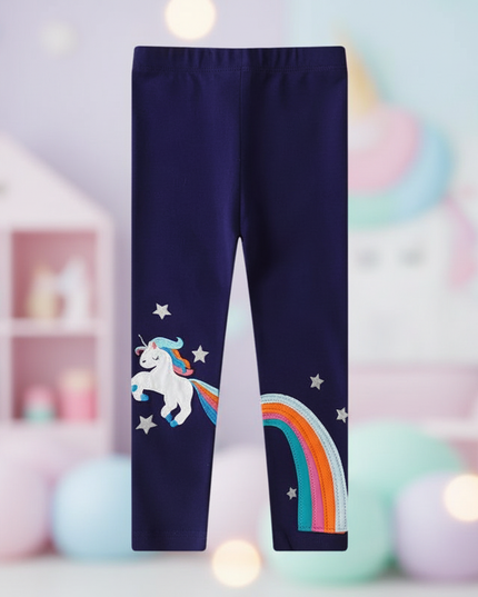 unicorn star leggings - lifestyle