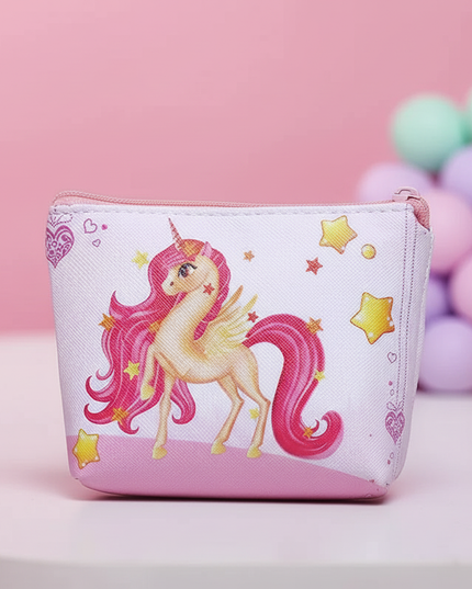 unicorn star print purse - detail