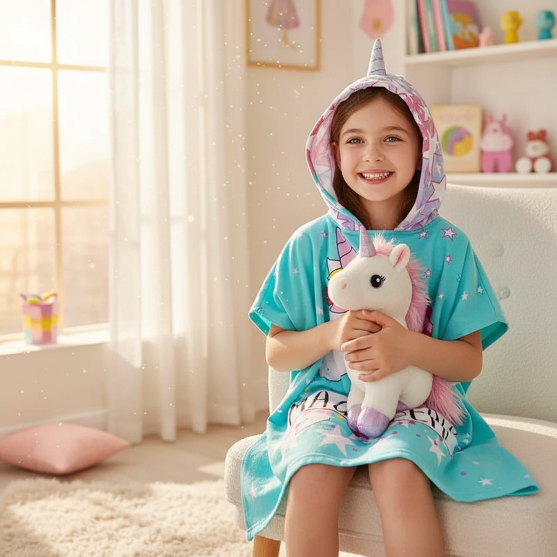 unicorn star robe - in-use
