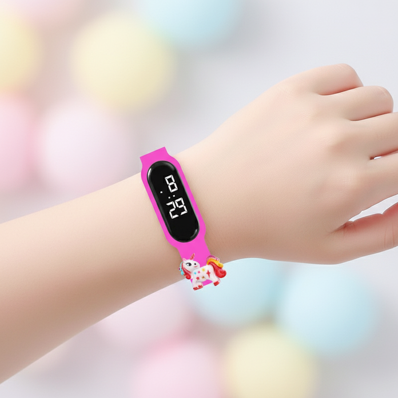 unicorn star watch - in-use