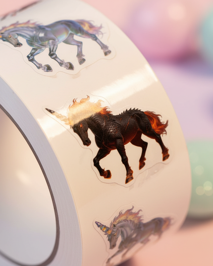 unicorn stickers bulk - detail