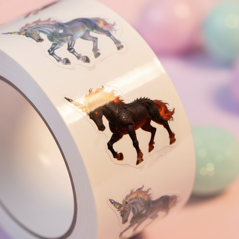 unicorn stickers bulk - detail