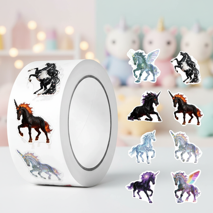 unicorn stickers bulk - lifestyle