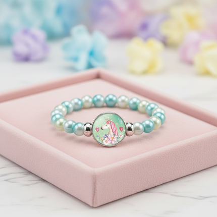 unicorn stretch bracelet - lifestyle