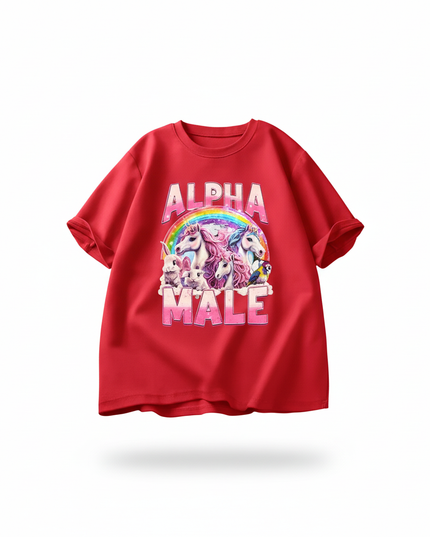 unicorn swim shirt - white-bg