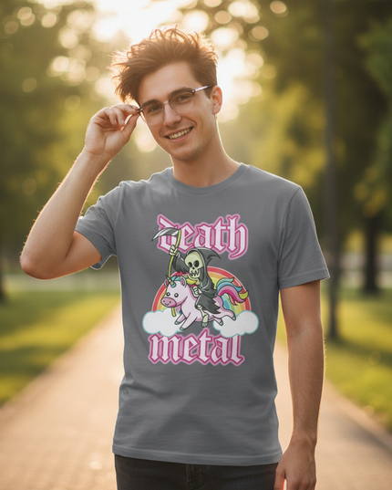 unicorn t shirt for men - in-use