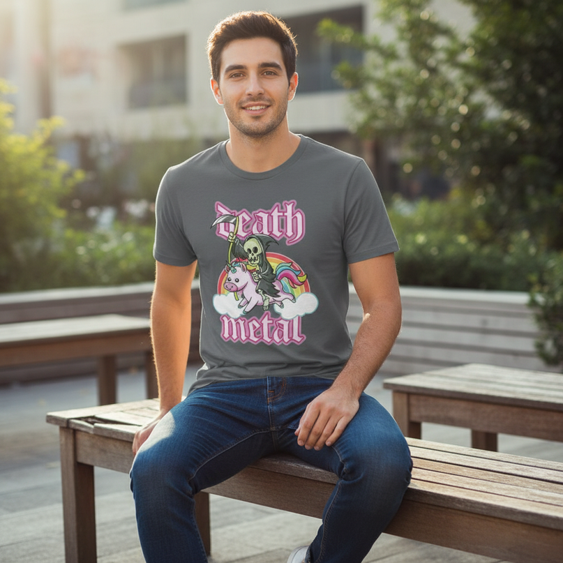 unicorn t shirt for men - lifestyle