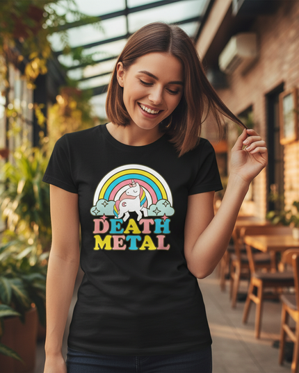 unicorn tee shirts adults - in-use