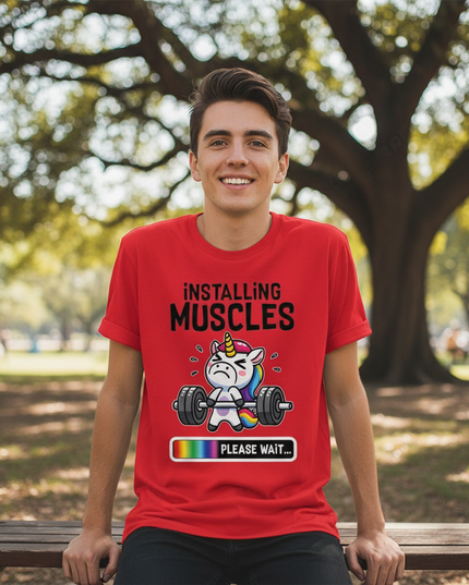 unicorn theme park shirt - lifestyle