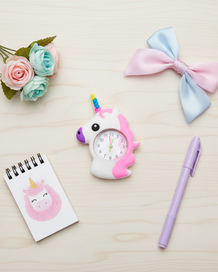 unicorn time teacher watch - flat-lay