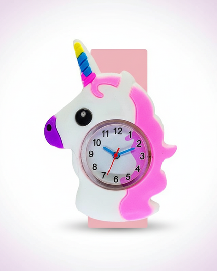 unicorn time teacher watch - white-bg