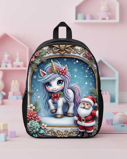unicorn toddler bag kawaii print backpack - lifestyle