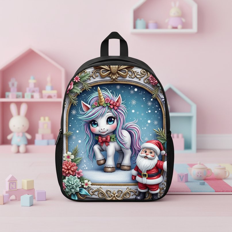 unicorn toddler bag kawaii print backpack - lifestyle