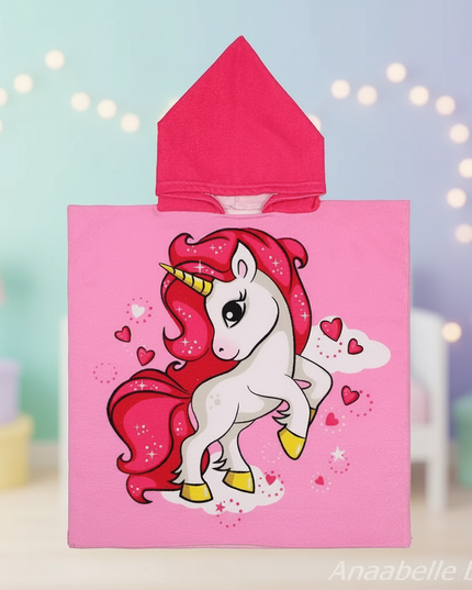 unicorn towel robe - lifestyle