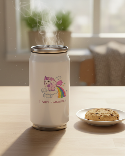 unicorn travel mug - lifestyle