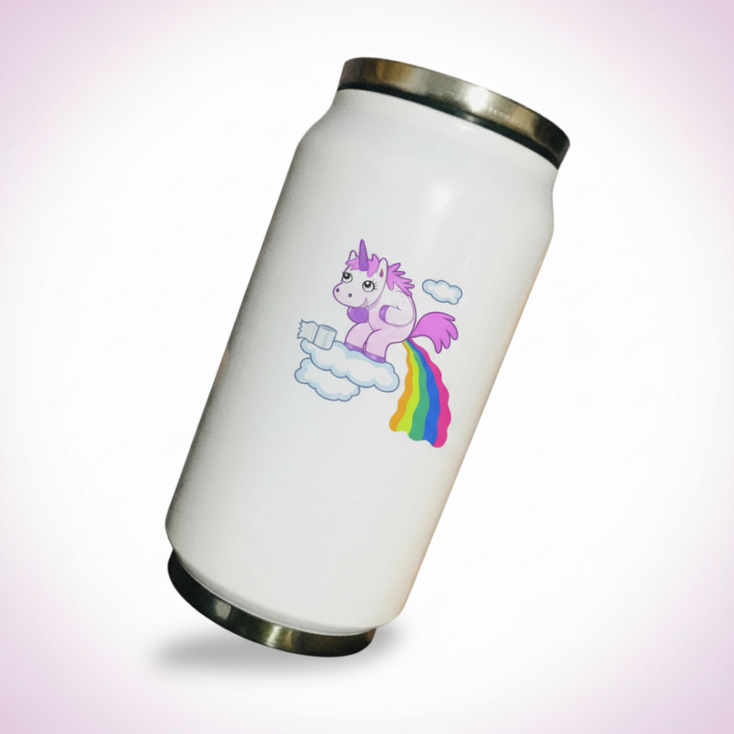 unicorn travel mug - white-bg