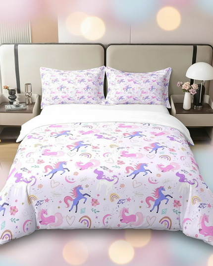 unicorn twin bedding - lifestyle