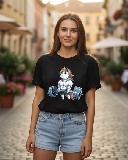 unicorn vacation shirt - lifestyle