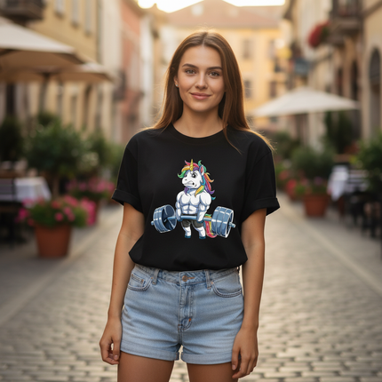 unicorn vacation shirt - lifestyle