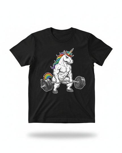 unicorn vacation shirt - white-bg