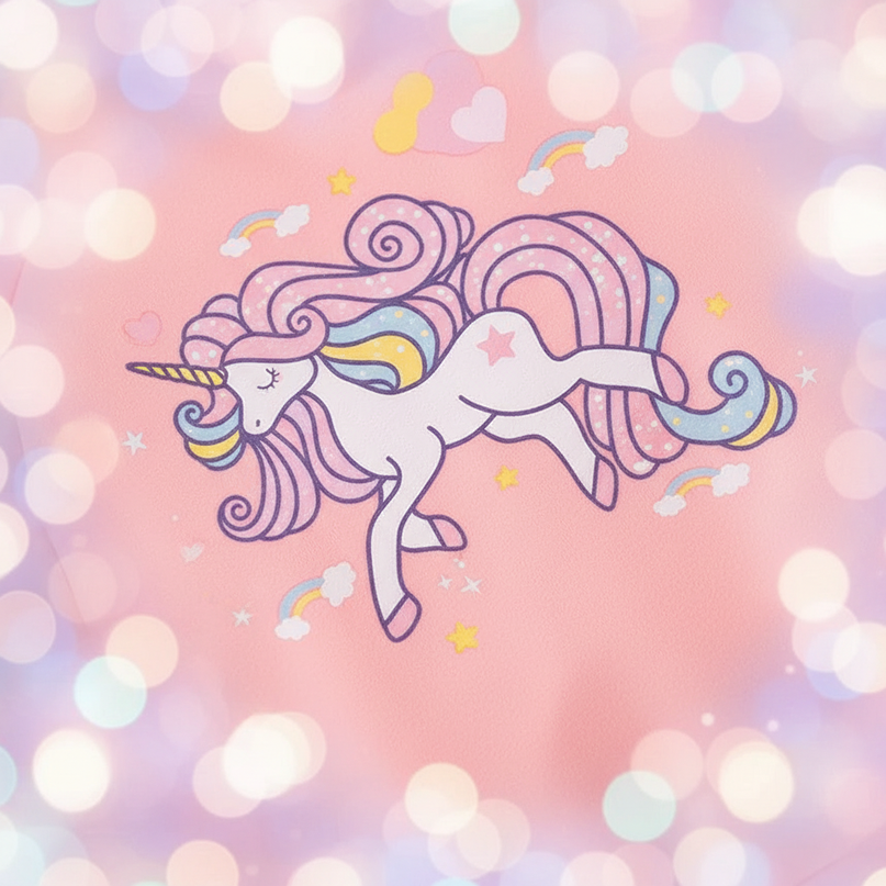 unicorn varsity jacket - detail