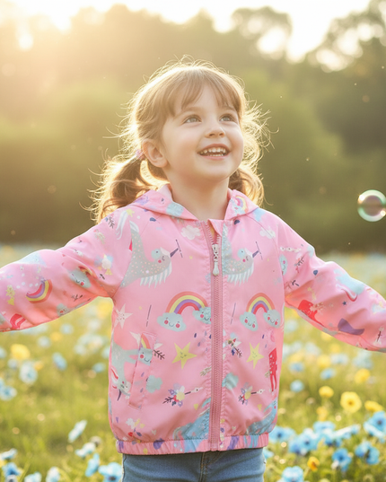 unicorn waterproof jacket - in-use