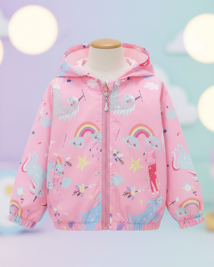 unicorn waterproof jacket - lifestyle