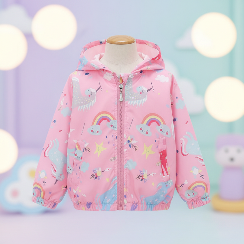 unicorn waterproof jacket - lifestyle