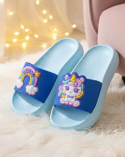 unicorn waterproof slippers - lifestyle
