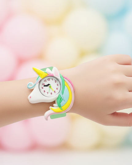 unicorn waterproof watch - in-use