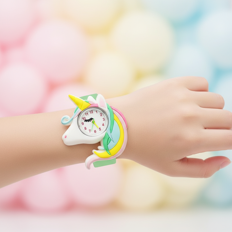 unicorn waterproof watch - in-use