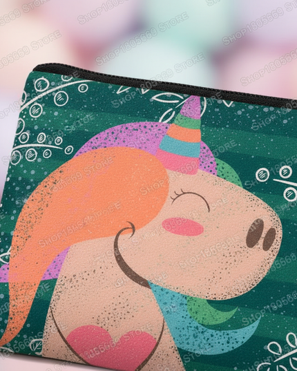 unicorn whimsical coin purse - detail