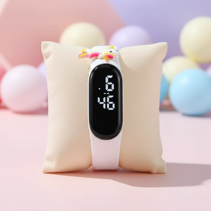 unicorn white watch - lifestyle